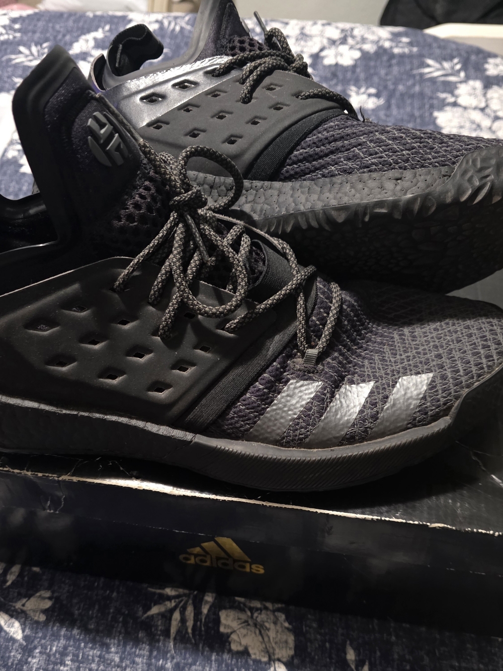 adidas Black Harden VOL. 2 Nightmare Mens Size 12